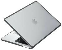 Чехол Uniq Venture для MacBook Air 13 (2018/20), прозрачный/серый