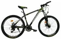 Горный (MTB) велосипед Nameless S6200 26 черный/зеленый 19"(2022)