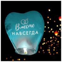 Фонарик желаний «Вместе навсегда», сердце, цвета микс