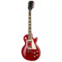 Gibson Les Paul Classic Translucent Cherry электрогитара, цвет вишневый, в комплекте кейс