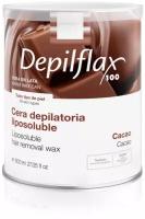 Воск для депиляции DEPILFLAX100 шоколадный/cera cacao 800 мл