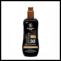 Australian Gold SPF 30 Spray Gel BRONZER защита для загара на солнце c бронз.(100 мл)