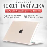 Чехол - накладка для ноутбука MacBook Air 13,6" A2681 (M2) iBlas, прозрачная глянцевая