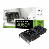 Видеокарта PNY RTX 4060 Ti 8GB VERTO 2FAN DLSS 3 GDDR6X PCIe 4.0 DPx3 HDMI RTL