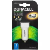 АЗУ, 2USB, 2.4А, Fast charger, белый, DR5034W-RU, Duracell