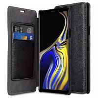 Кожаный чехол книжка Melkco для Samsung Galaxy Note 9 - Face Cover Book Type, черный