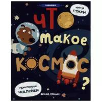 Книжка с наклейками "Что такое космос?"