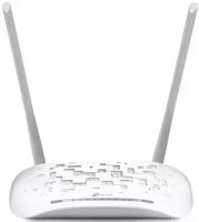 Беспроводной маршрутизатор ADSL TP-LINK TD-W8961N 802.11bgn 300Mbps 2.4 ГГц 4xLAN белый