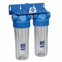 Фильтр под мойкой AQUAFILTER FHPRCL34-B-TWIN двухступенчатый