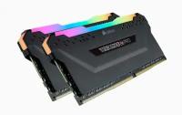 Оперативная память Corsair DDR4 16Gb (2x8Gb) 3600MHz pc-28800 Vengeance RGB PRO black (CMW16GX4M2D3600C18)