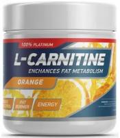 Л-Карнитин (L-Сarnitine) Geneticlab Nutrition L-Carnitine (150 г) Апельсин