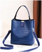 KVADRO, Женская сумка на плечо голубая, Женская сумка через плечо, Модная сумка, Сумки на плечо, Женская сумка, Сумка кросс-боди