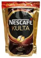 Кофе растворимый сублимированный Nescafe Kulta (Нескафе культа) 1 шт х 180 гр с добавлением молотого кофе Финский в подарок