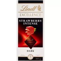 Шоколад Lindt Excellence темный с клубникой