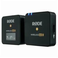 Микрофон Rode Wireless GO II Single, беспроводной, всенаправленный, 3.5mm