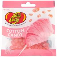 Конфеты Jelly Belly Cotton Candy / Джелли Белли Сахарная Вата 70 г. (Таиланд)