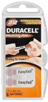 Батарейки Duracell DA312/6BL AAHA ActivAir Hearing Aid ZA312 (6 штук)