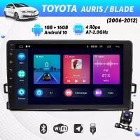 Автомагнитола для TOYOTA Auris, Blade (2006-2012) на Android (9", CarPlay, Wi-Fi, GPS, Bluetooth) +камера