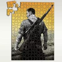 Пазл картонный 39,5х28 см, размер А3, 300 деталей, модель sniper elite - 4 П