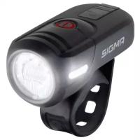 Фара передняя SIGMA SPORT AURA 45 USB: эффективность 45 люкс, зарядка через USB