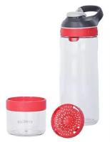 Бутылка Contigo Cortland Infuser 0.72л прозрачный/красный пластик (2095014)