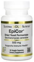 California Gold Nutrition EpiCor 500 mg 30 вегетарианских капсул