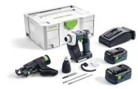 Шуруповерты для гипсокартона аккумуляторные Festool Festool Аккумуляторный ленточный шуруповёрт DWC 18-2500