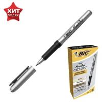 Перманентный маркер, BIC Marking Ultra Fine, тонкое письмо, резиновый клип, чёрный, 1 шт