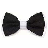 Черно-белая галстук бабочка 22709