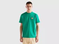 Футболка с винтажным патчем BENETTON United Colors of Benetton унисекс 23A-3BL0U1069-108-S