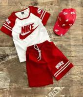 Комплект одежды NIKE, размер 36, красный