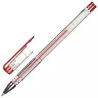 Ручка гелевая Attache 0,5 мм, красная, без манжетки (901709)