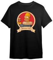 Футболка СувенирShop "The Simpsons/Симпсоны" Черная XL