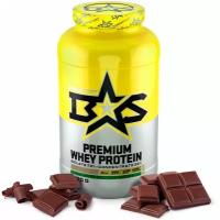 Протеин изолят и концентрат сывороточного белка Binasport "PREMIUM WHEY PROTEIN" 1300 г со вкусом шоколада