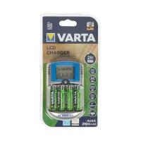 Зарядное устройство VARTA LCD Charger+4xАА 2600 мАh