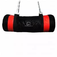 Боксёрский мешок Таран (Premium) 45 кг, 100х36, красный/черный, лодочная ткань