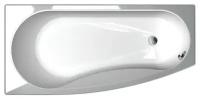 Ванна акриловая Акватек пандора левая, 160х75 фронтальная панель, каркас, слив