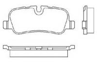 Комплект тормозных колодок диско Brembo P44013 Land Rover: LR016808 SFP500020 SFP500021 SFP500022 SFP500140 LR019627