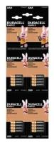 Батарейка AAA щелочная Duracell LR3-16(4*4)BL Basic Simply отрывные