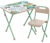 Комплект детской мебели Ника стол 60х45х52 см и стул 26х29х55 см (КП/Д)