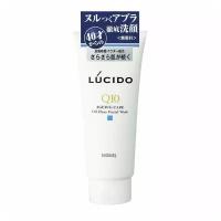 Mandom Пенка для умывания Lucido oil clear facial foam для мужчин после 40 лет, 130 г