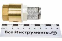 Обратный клапан с сеткой 3/4" CTM CBCVF034