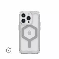 Чехол UAG Plyo с MagSafe для iPhone 15 Pro прозрачный/серебро (Ice/Silver)