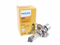 Лампа галоген H4 12/60/55W P43t +30% PHILIPS 12342PRC1