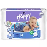 Подгузники Bella Baby Happy Bella (Бэлла) Baby "Happy Junior Midi" с эластичными боковинками (5-9 кг) 13 шт