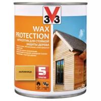 Водозащитная пропитка V33 Wax Protection, 0.9 л, калужница