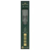 Faber-Castell Грифели для цанговых карандашей TK 9071, 2,0 мм, 3B, 10 шт