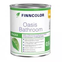 Краска водно-дисперсионная FINNCOLOR Oasis Bathroom полуматовая бесцветный 0.9 л
