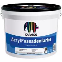 Краска акриловая Caparol AcrylFassadenfarbe матовая белый 10 л 15.6 кг