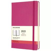 Ежедневник Moleskine CLASSIC Large 130х210мм 400стр. Фуксия